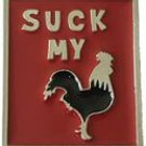 SUCK MY COCK BELT BUCKLE (RED)