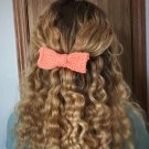 hair bows for girls handmade, Knit hair accessories