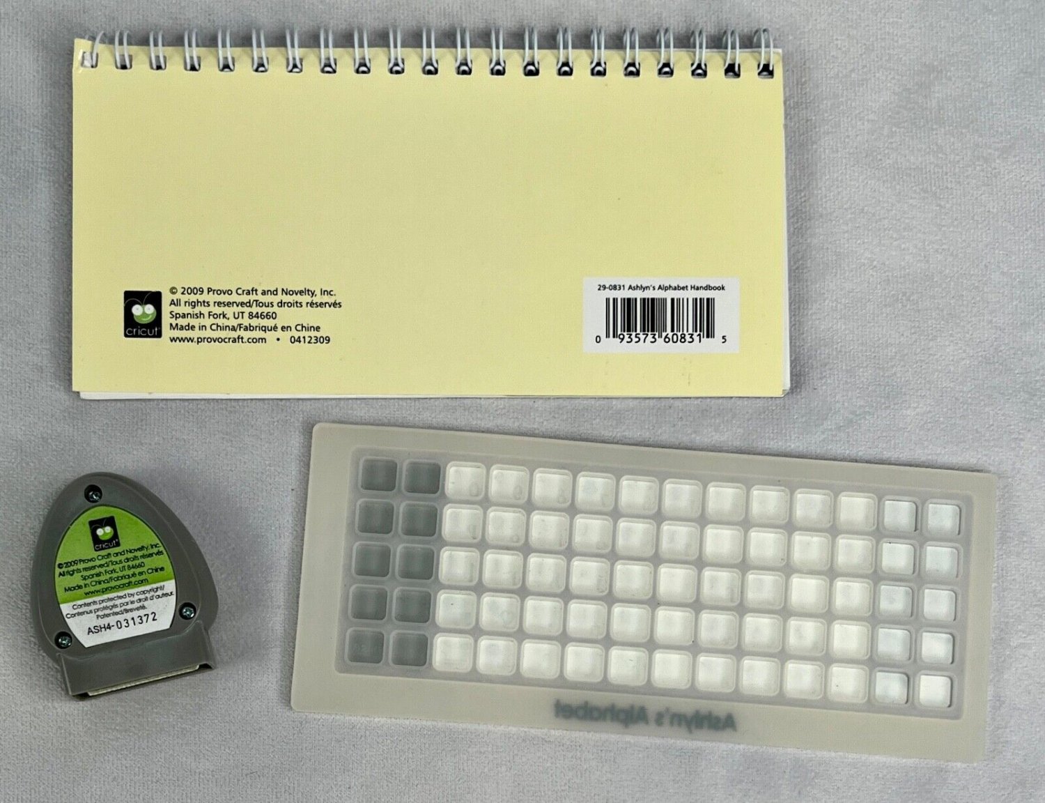 Cricut Cartridge ABC Ashlyn's Alphabet No Box Link Status Unknown