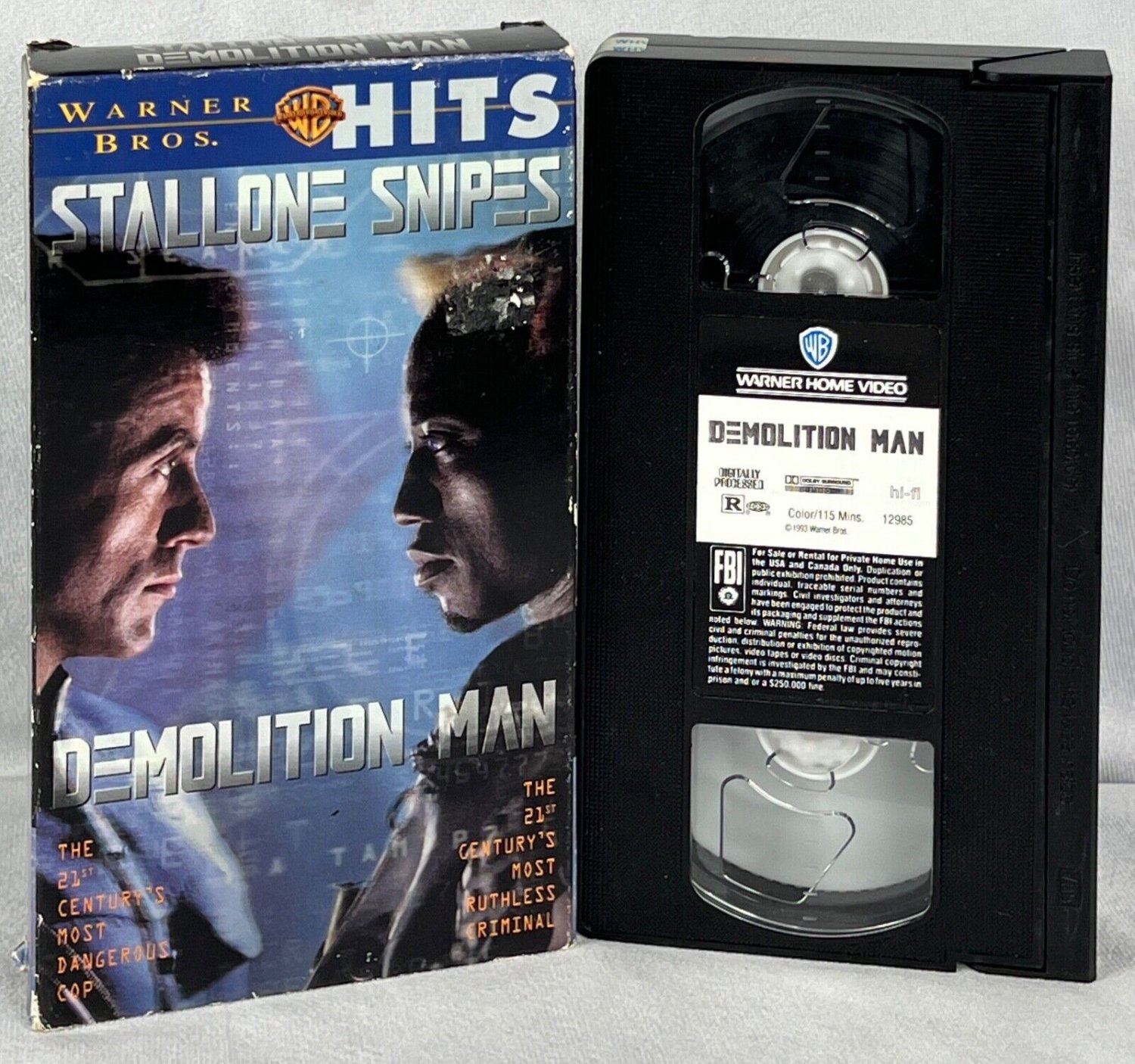 Demolition Man Vhs 1994 Tested