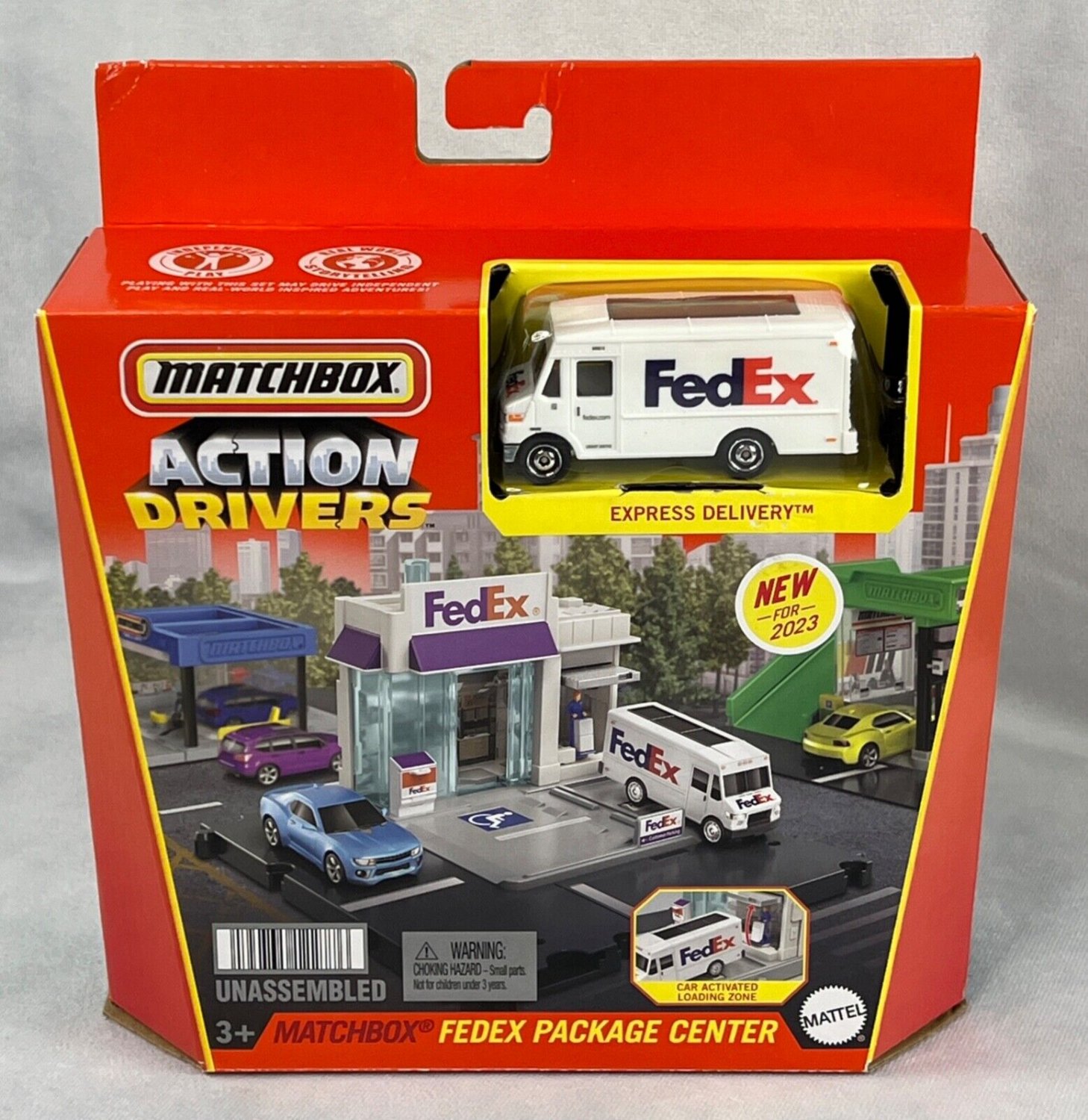 Matchbox NEW 2023 Action Drivers FedEx Package Center With Express ...