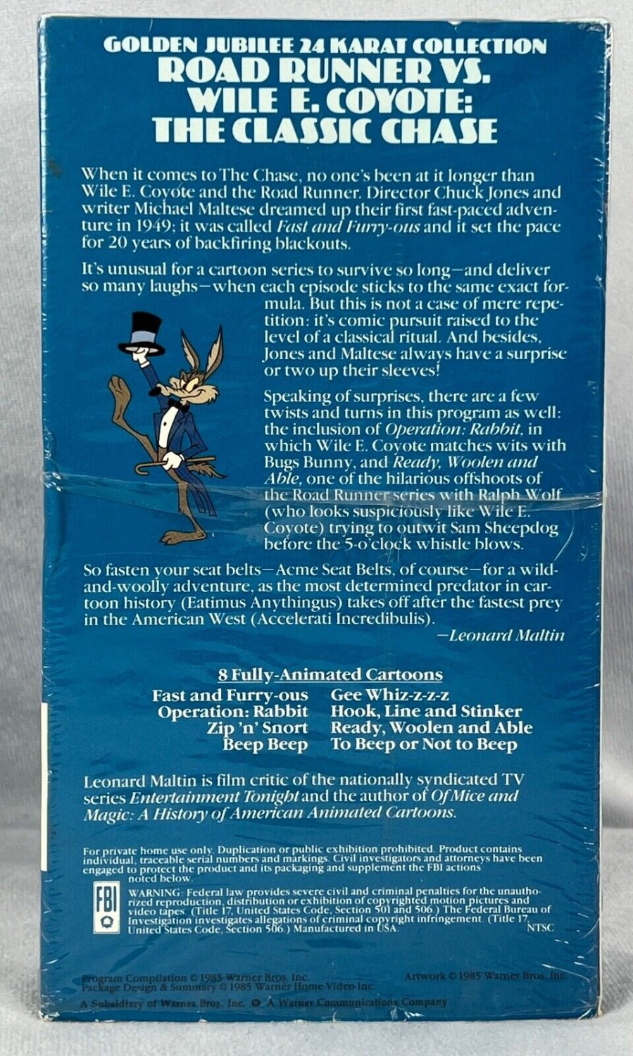 Warner Bros. Cartoons Golden Jubilee 24 Karat Collection - Road Runner