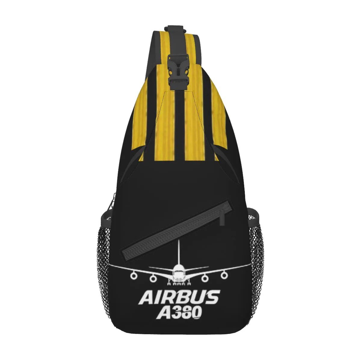 Airbus A380 Epaulettes Sling Backpack Sling Bags Chest Bag Daypack