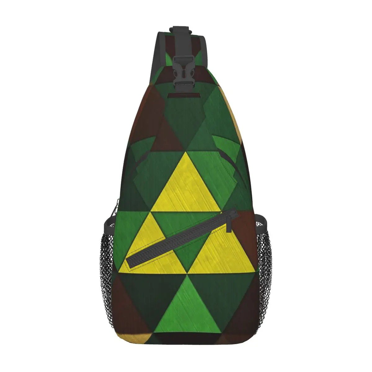 Triforce Quest Sling Backpack Sling Bag Chest Bag Daypack Crossbody