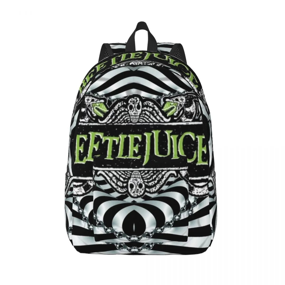 Logo Beetlejuice Teens Student School Bookbag Daypack Middle High ...