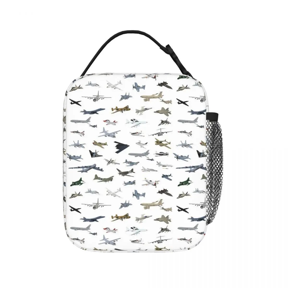 American Military Airplanes Insulated Lunch Bags Leakproof Picnic Bags Lunch Box Lunch Tote