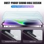 Tempered Glass Screen Protector,Lens Cover &Clear Case for iPhone All Models