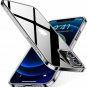 Tempered Glass Screen Protector,Lens Cover &Clear Case for iPhone All Models