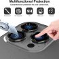 For iPhone 14 Pro Max 14 Pro 14 3 Pcs Tempered Glass Camera Lens Protector FSW