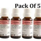 Pack of 5 Dr. Reckeweg R63 Drops for Impaired Circulation Cramps in Calf Muscles