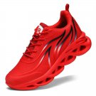 Running Shoes Men Flame Printed Sneakers