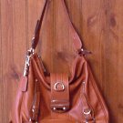 STYLE & CO Handbag Purse Sloutch Tote Pumpkin Rust