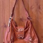 STYLE & CO Handbag Purse Sloutch Tote Pumpkin Rust