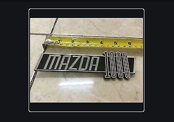 Add Elegance to Your Car with MAZDA 1000 Car Emblem