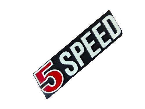 Upgrade Your MAZDA with a Genuine 5 SPEED Emblem