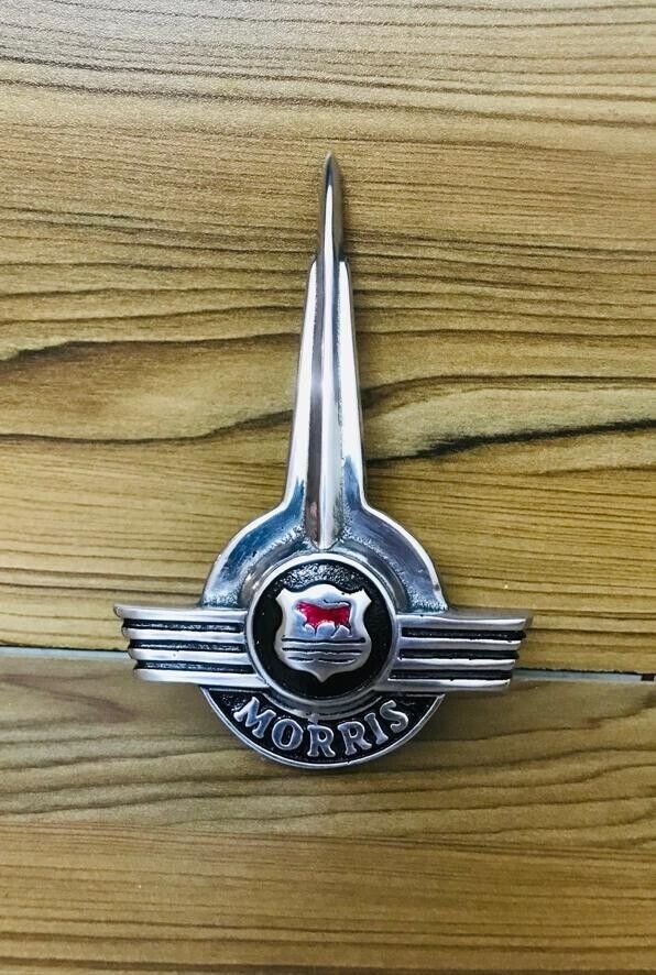 MORRIS MINOR BONNET EMBLEM - Genuine Car Badge