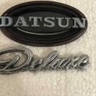 Datsun Deluxe Emblem 2 Piece Set - Classic Car Badges