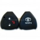 Toyota Corolla 2009-2012 Soft Silicone Key Cover Black