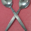 AMEFA AFS3 AFS 3 2 PLACE SPOONS STAINLESS FLATWARE SILVERWARE