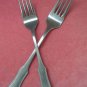AMEFA AFS 8 AFS8 PLACE & SALAD FORKS STAINLESS FLATWARE SILVERWARE HOLLAND