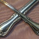 ONEIDA BRIARWOOD TEASPOON & PLACE KNIFE ALL AMERICAN W M DALTON STAINLESS FLATWARE SILVERWARE