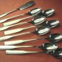 INTERNATIONAL COLONIAL SCROLL 11pc MARK II STAINLESS FLATWARE SILVERWARE