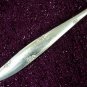 ONEIDA COMMUNITY SILVER FLOWER SUGAR SPOON FLATWARE SILVERWARE SILVERPLATE 1960