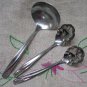 INTERNATIONAL LONE STAR LONESTAR LADLE & 2 SPOONS Wm ROGERS STAINLESS FLATWARE SILVERWARE