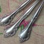 ESTIA CASCADE SERVING & 2 PLACE SPOONS STAINLESS FLATWARE SILVERWARE