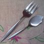AMC VENICE SERVING FORK & SERVER STAINLESS FLATWARE SILVERWARE