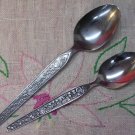 NATIONAL SEVITA PLACE & TEASPOON STAINLESS FLATWARE SILVERWARE