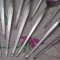 ONEIDA SHADOW WEAVE 11pc WEST BEND STAINLESS FLATWARE SILVERWARE