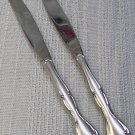 ONEIDA SATIN CANTATA 2 PLACE KNIVES COMMUNITY STAINLESS FLATWARE SILVERWARE