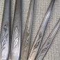 ONEIDA AUTUMN MEMORY SERVING PLACE TEA SPOONS &2 KNIVES CUSTOM STAINLESS FLATWARE SILVERWARE