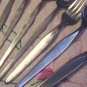 NORITAKE LINDEN 9pc STAINLESS STEEL FLATWARE SILVERWARE