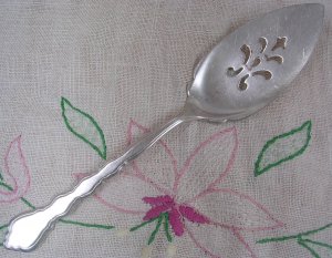 ONEIDA COMMUNITY DUET DESSERT SERVER 1980 FLATWARE SILVERWARE SILVERPLATE