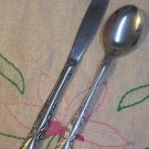 ONEIDA JASMINE SIROCCO KNIFE & SPOON NORTHLAND STAINLESS FLATWARE SILVERWARE
