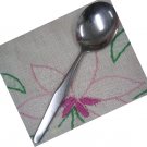 WALLACE SILVER NORTH SHORE BOUILLON SPOON STAINLESS FLATWARE SILVERWARE