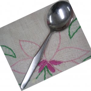 WALLACE SILVER NORTH SHORE BOUILLON SPOON STAINLESS FLATWARE SILVERWARE