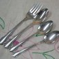 ONEIDA CHATEAU 4pc DELUXE STAINLESS FLATWARE SILVERWARE