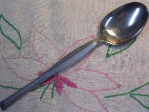 NATIONAL NASCO N.S. Co ANNETA PLACE SPOON STAINLESS FLATWARE SILVERWARE