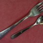 EL AL AIRLINES 60-70's 2pc AVIATION STAINLESS FLATWARE SILVERWARE