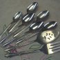ONEIDA PLANTATION 8pc STAINLESS FLATWARE SILVERWARE