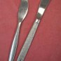 AMERICAN & MEXICANA AIRLINES 2 KNIVES AVIATION STAINLESS FLATWARE SILVERWARE