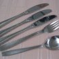 C BJERREGAARD ELEGANCE- OVE 18/10 FORK SPOON &3 KNIVES STAINLESS FLATWARE SILVERWARE