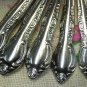 CONTINENTAL CSS 27 CSS27 3 TEASPOONS,4 SALAD FORKS STAINLESS FLATWARE SILVERWARE