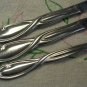 FARBERWARE TRIESTE 2 KNIVES & SERVING FORK STAINLESS FLATWARE SILVERWARE