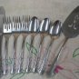 EKCO KEEPSAKE 8pc ETERNA STAINLESS STEEL FLATWARE SILVERWARE