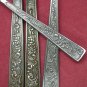 PLUME TEA & PLACE SPOONS & 2 KNIVES STAINLESS STEEL FLATWARE SILVERWARE