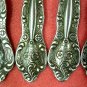 STANLEY ROBERTS CROWN DYNASTY SPREADER SPOON &4 FORKS STAINLESS FLATWARE SILVERWARE
